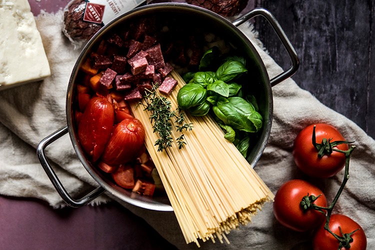 ONE POT PASTA MED LANDSBY SALAMI